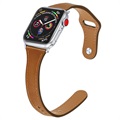 Apple Watch 7/SE/6/5/4/3/2/1 Premium lederen band - 41 mm/40 mm/38 mm