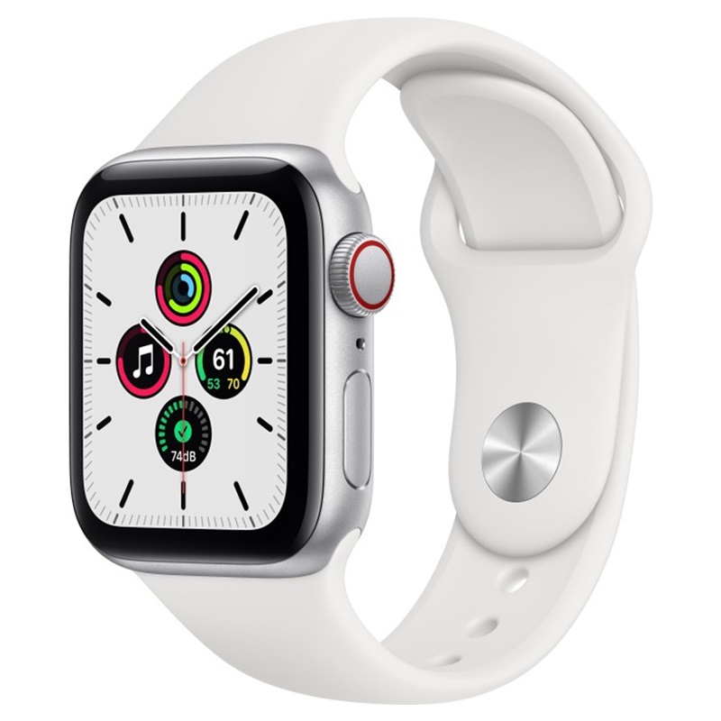 Apple Watch SE LTE MYEF2FD/A - 40mm, White Sport Band
