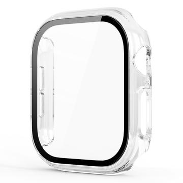 Apple Watch Series 11/10 Plastic Hoesje met Glazen Screenprotector - 46mm