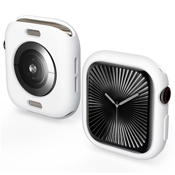 Apple Watch Series 11/10 Siliconen Hoesje - 46mm - Wit