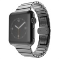 Apple Watch Series 7 roestvrijstalen band - 41 mm - zwart