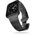 Apple Watch Series Ultra 2/Ultra/9/8/SE (2022)/7/SE/6/5/4 Tech-Protect LinkBandje - 49mm/45mm/44mm/42mm - Zwart