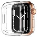 Apple Watch Series 7 Case met Screenprotector van Gehard Glas - 41 mm - Doorzichtig