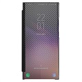 Armored Guards Samsung Galaxy S22 5G Flip Case - Koolstofvezel - Zwart