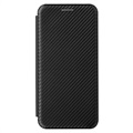 Asus Zenfone 8 Flip Case - Koolstofvezel - Zwart