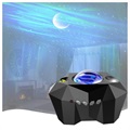 Aurora Star Nachtlampje met Bluetooth Speaker AC6923 - Zwart