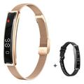 B3 Slimme Armband / Fitness Tracker met twee bandjes - Goud