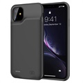 iPhone 11 Back-up Batterij Case - 6000mAh - Zwart