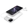 iPhone 11 Back-up Batterij Case - 6000mAh - Wit / Grijs