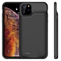 iPhone 11 Pro Backup Batterij Hoesje - 5200mAh - Zwart