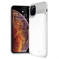 iPhone 11 Pro Back-up Batterij Case - 5200mAh - Wit / Grijs
