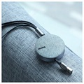 Baseus 3-in-1 Intrekbaar USB Kabel - 1.2m
