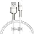 Baseus Cafule Metalen Serie USB-A naar USB-C Kabel - 66W, 1m