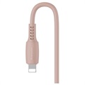 Baseus Kleurrijke USB 2.0 / Lightning Kabel CALDC-04 - 1.2m - Roze