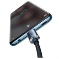 Baseus Crystal Shine USB-C / USB-C Kabel CAJY000701 - 2m - Zwart