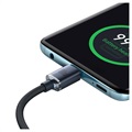 Baseus Crystal Shine USB-C / USB-C Kabel CAJY000701 - 2m - Zwart