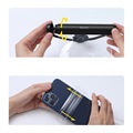 Baseus Cilinder Slide Waterdicht Behuizing met Touch ID - 7.2" - Zwart