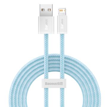 Baseus Dynamische USB / Lightning-kabel - 1m, 2.4A - Blauw