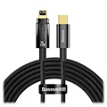 Baseus Explorer USB-C / Lightning Kabel 20W - 2m - Zwart