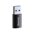 Baseus Ingenuity USB-A naar USB-C OTG-adapter - Zwart