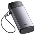 Baseus Lite Series USB-A SD/MicroSD Geheugenkaartlezer - Grijs