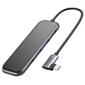Baseus Mirror USB-C Hub CAHUB-EZ0G - USB 3.0, PD - Grijs