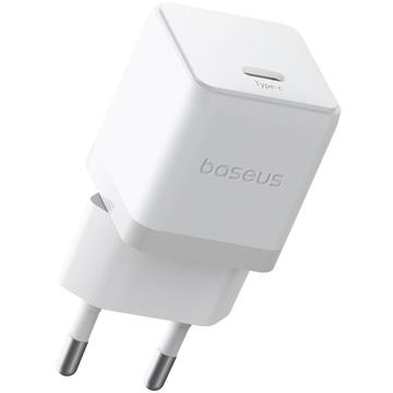 Baseus Palm 20W USB-C Snelle Muurlader - Wit