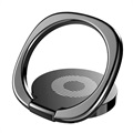 Baseus Privity magnetische ringhouder voor smartphones - zwart