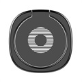 Baseus Privity magnetische ringhouder voor smartphones - zwart