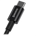 Baseus Superior Serie USB-C / USB-C Kabel - 100W, 2m - Zwart