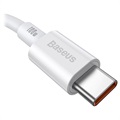 Baseus Superior Serie USB-C / USB-C Kabel - 100W, 2m - Wit