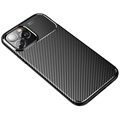 Beetle Carbon Fiber iPhone 14 Pro Max Case - Zwart