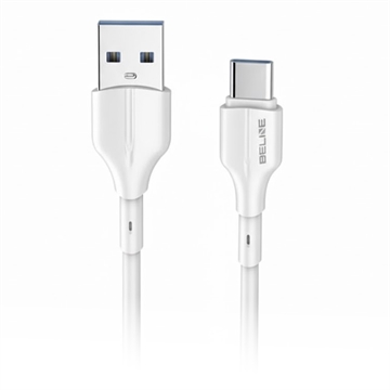 Beline BLNCWC01 25W USB-A / USB-C kabel - 1m - Wit