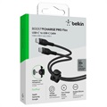 Belkin BoostCharge Pro Flex USB-C / USB-C Kabel 60W - 3m - Zwart