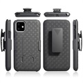 iPhone 11 Pro Hybrid Case met Riemclip - Zwart