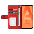 Bi-Color Series Samsung Galaxy A32 5G/M32 5G Wallet Case - Rood
