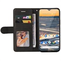 Bi-Color Series Nokia 5.3 Wallet Case - Zwart