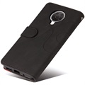 Bi-Color Series Nokia G10/G20 Wallet Case - Zwart