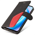 Bi-Color Series OnePlus Nord CE 2 Lite 5G Wallet Case - Zwart