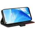 Bi-Color Series OnePlus Nord N200 5G Wallet Case - Zwart