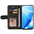 Bi-Color Series OnePlus Nord N200 5G Wallet Case - Zwart