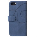Bi-Color Series iPhone 7/8/SE (2020)/SE (2022) Wallet Case - Blauw