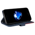 Bi-Color Series iPhone 7/8/SE (2020)/SE (2022) Wallet Case - Blauw