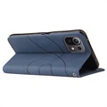 Bi-Color Series Xiaomi Mi 11 Lite 5G Wallet Case - Blauw