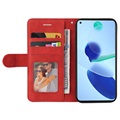 Bi-Color Series Xiaomi Mi 11 Lite 5G Wallet Case - Rood