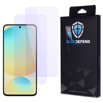 Samsung Galaxy S25 FE BlueDefend Anti-Blue Light Glazen Screenprotector - 2 stuks.