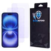 iPhone 17 BlueDefend Anti-Blue Light Glazen Screenprotector - 2 stuks.