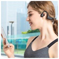 Bluetooth-koptelefoon met microfoon DG08 - IPX6 - zwart
