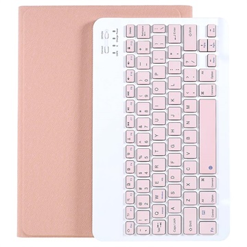 Xiaomi Pad 5/Pad 5 Pro Bluetooth-toetsenbordhoes - roze