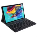 Samsung Galaxy Tab S6 Lite 2020/2022 Bluetooth Toetsenbord Hoes - Zwart